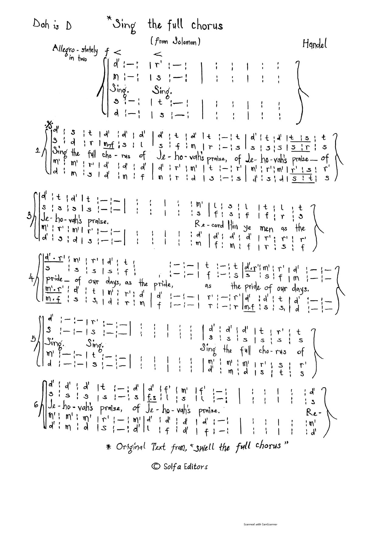(Concert) Sing The Full Chorus (main)