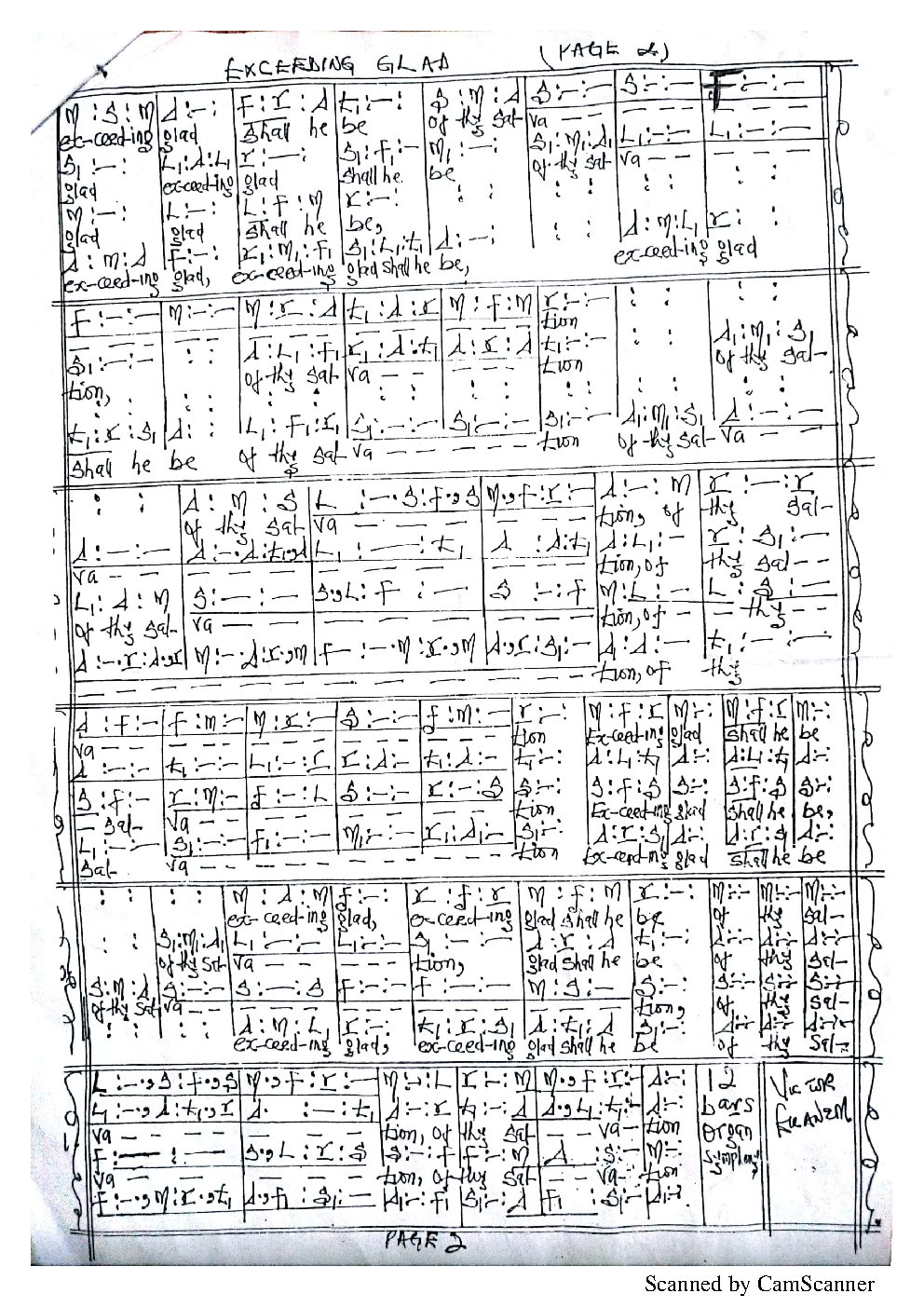 EXCEEDING GLAD