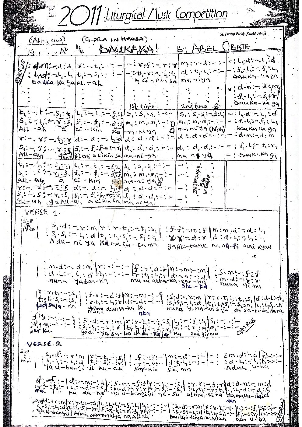 DAUKAKA! - Choir Script PDF Thumbnail