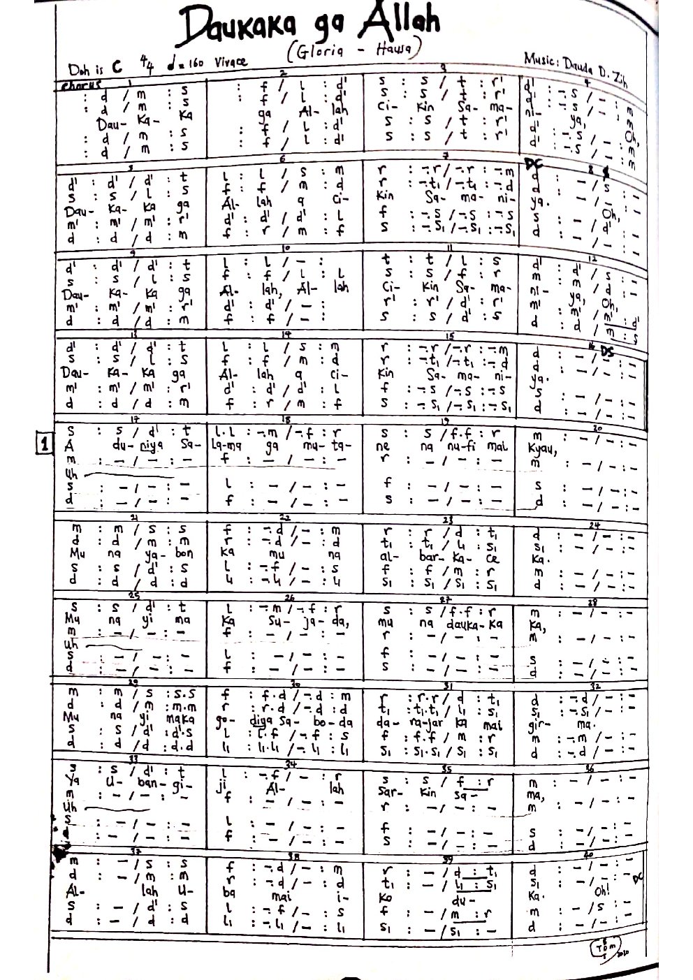 Daukaka ga Allah
