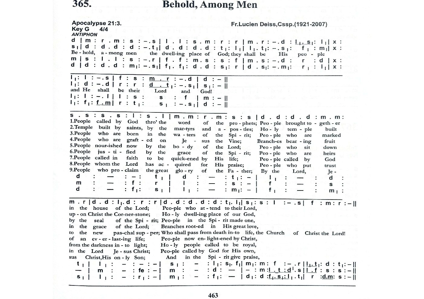 Behold, Among Men