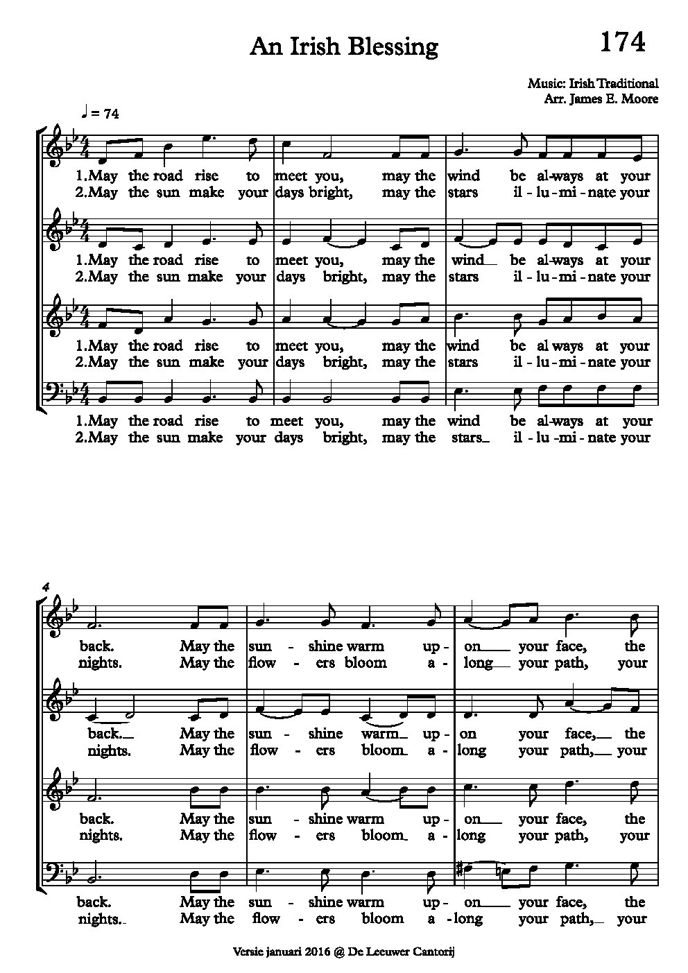 An Irish Blessing
