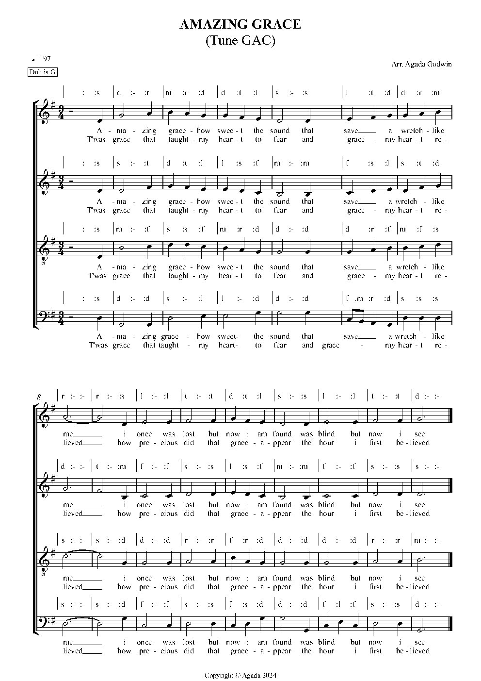 Amazing grace