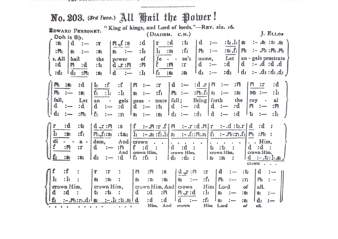 All Hail the Power! - Choir Script PDF Thumbnail