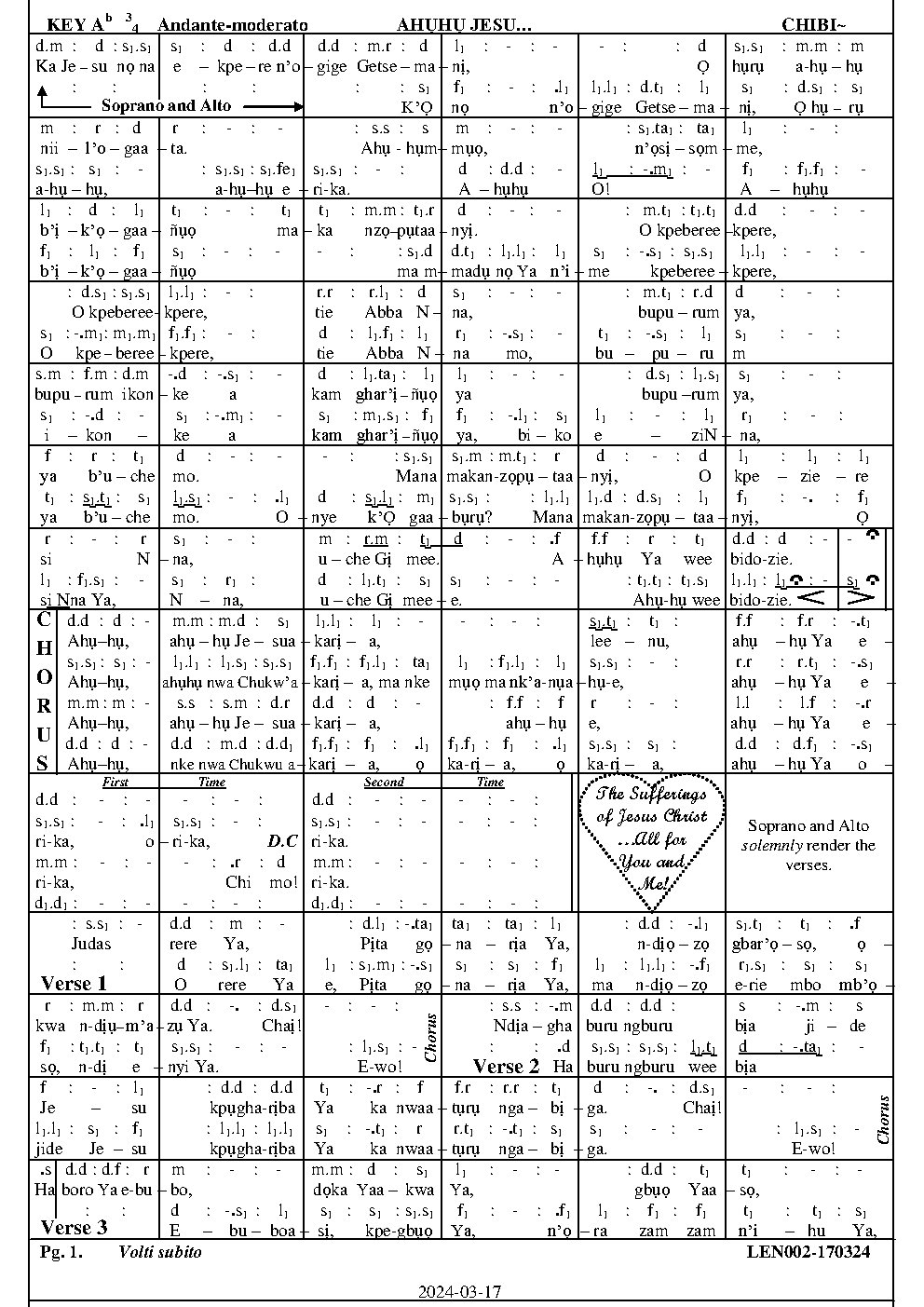 AHỤHỤ JESU…