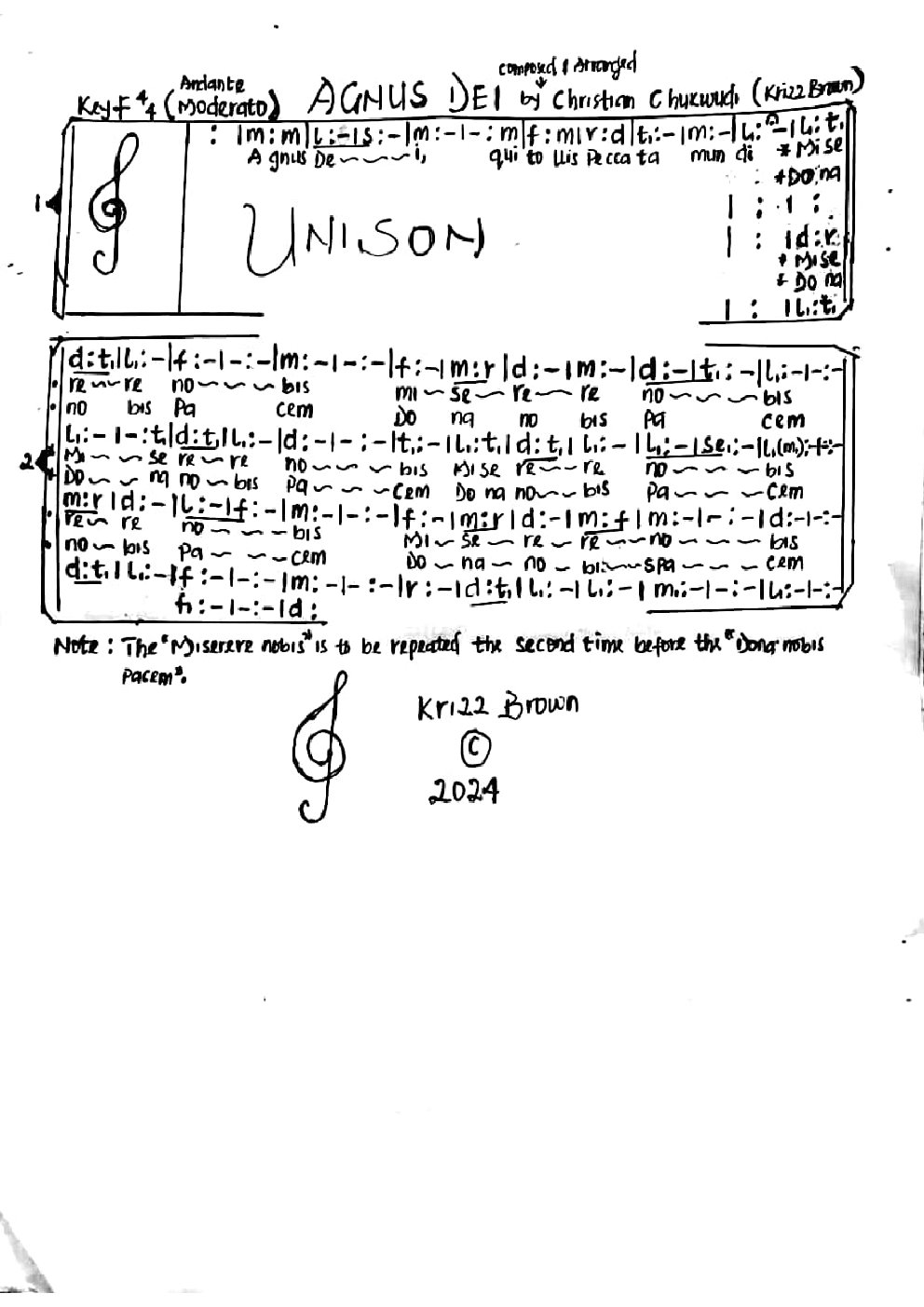 AGNUS DEI