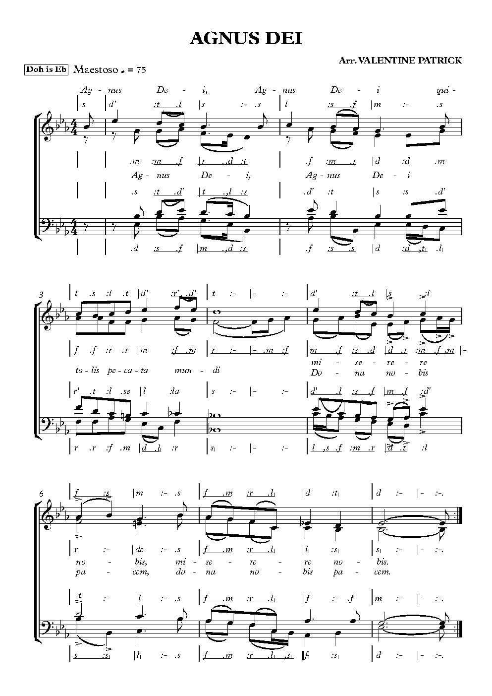 AGNUS DEI