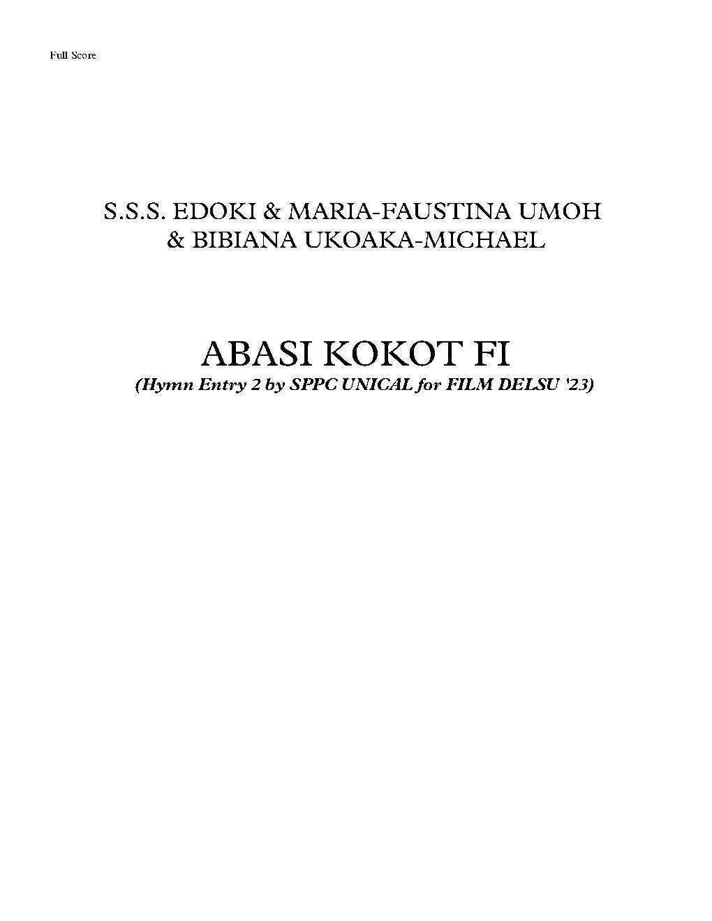 ABASI KOKOT FI