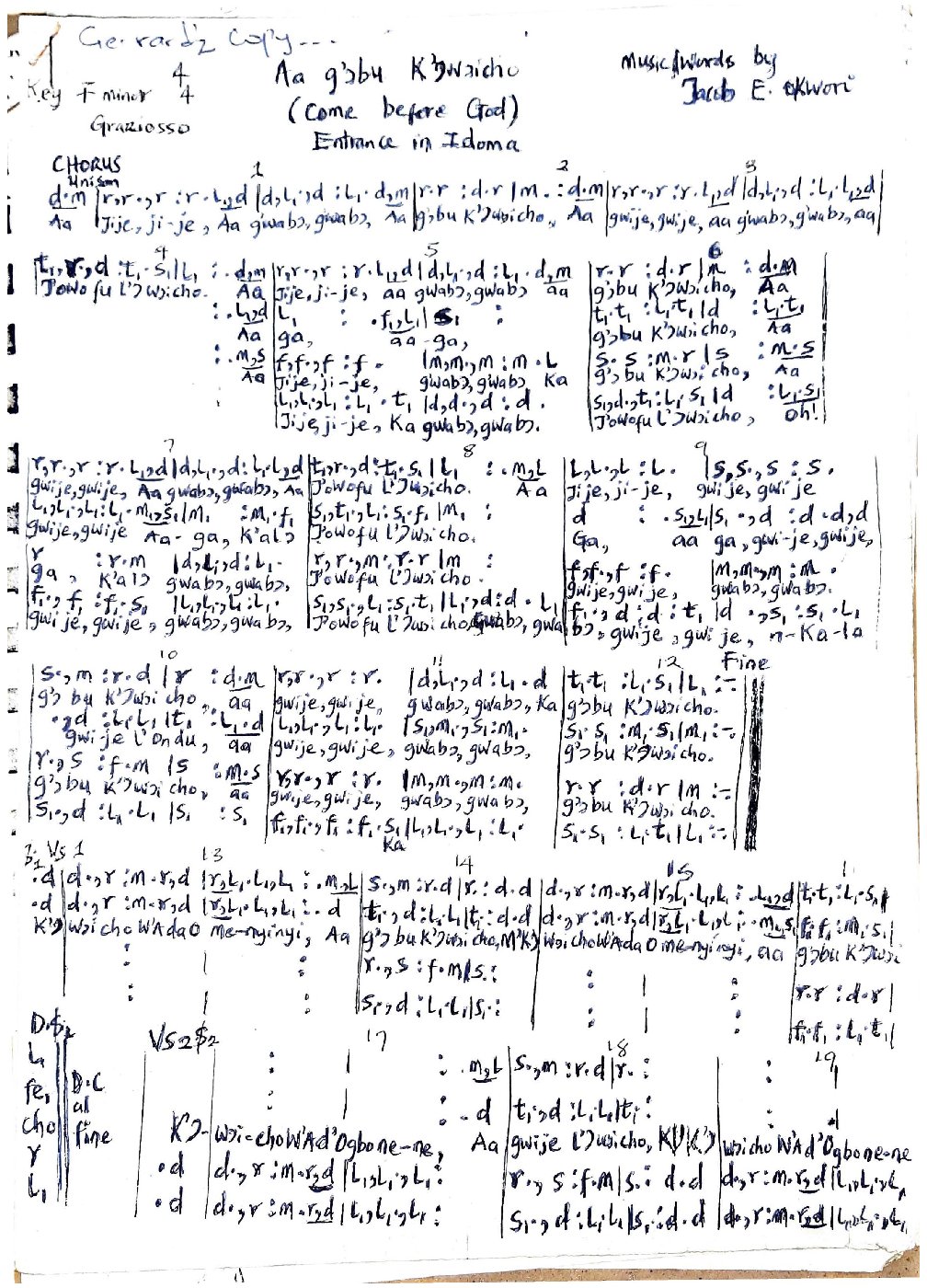 Aa g'ọbu k'Ọwọicho