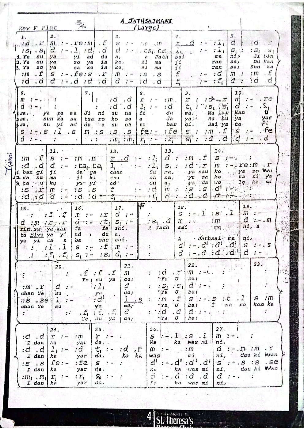 A JATHSAIMANI