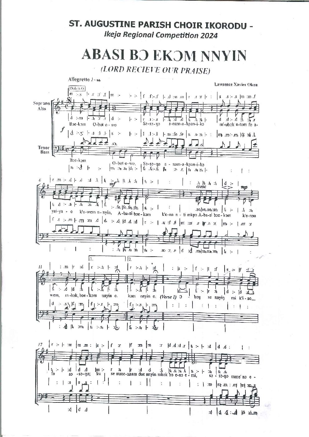 ABASI BỌ EKỌM NNYIN
