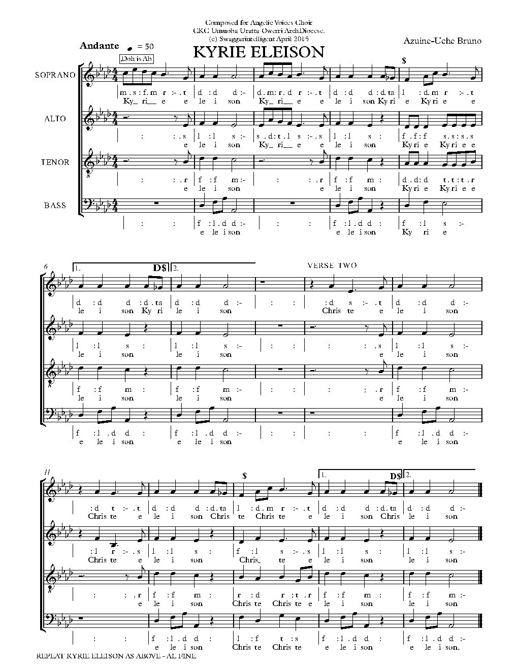 KYRIE ELEISON