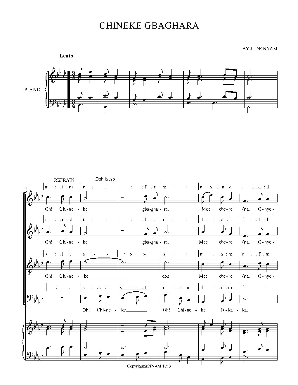 CHINEKE GBAGHARA