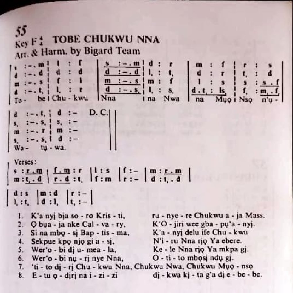TOBE CHUKWU NNA