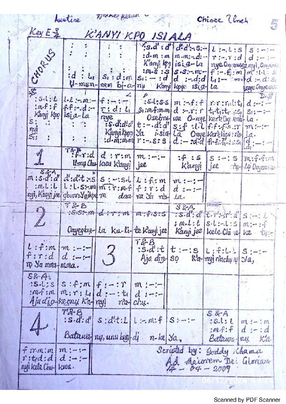K'anyi Kpọ Isiala