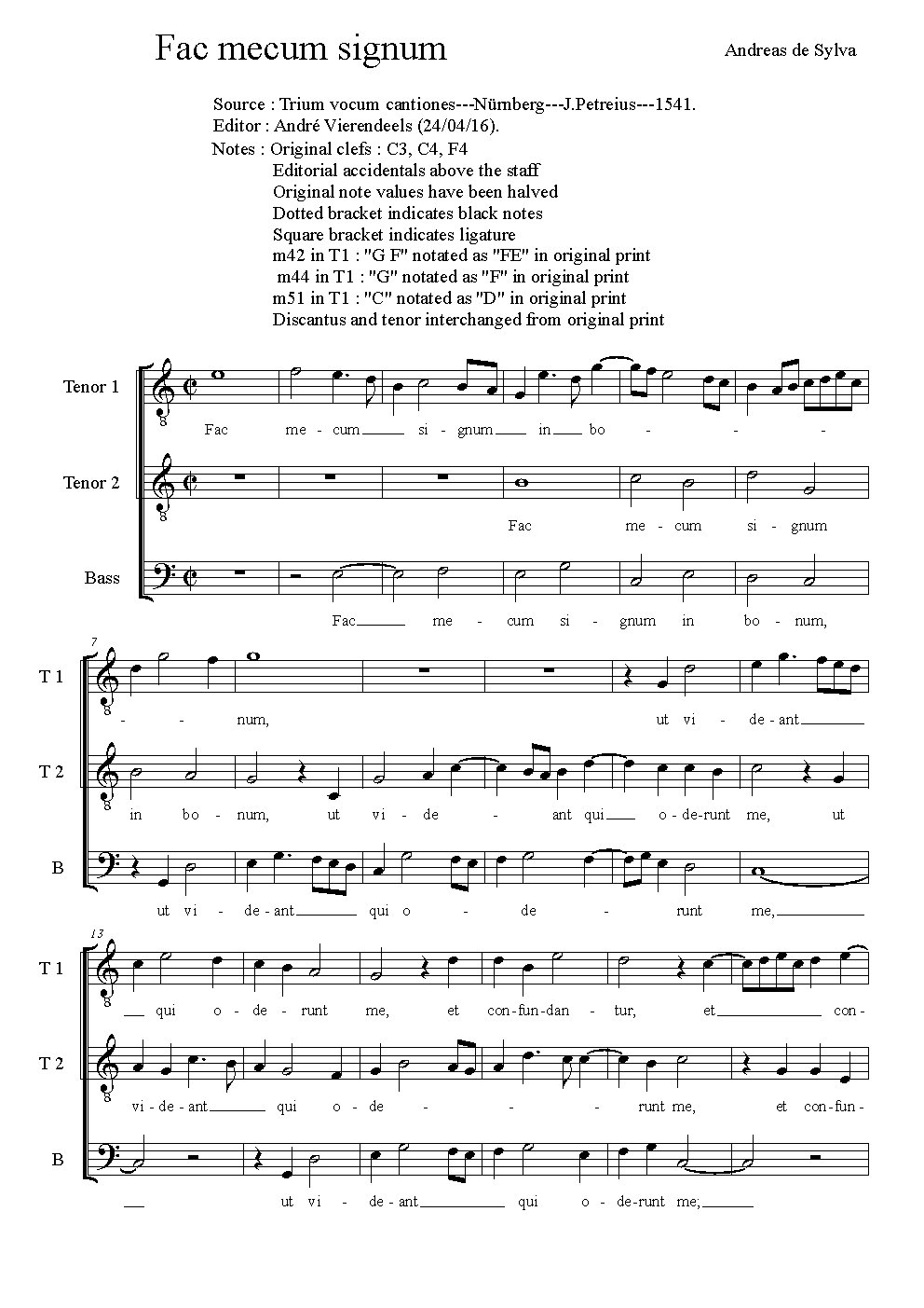 Fac mecum signum