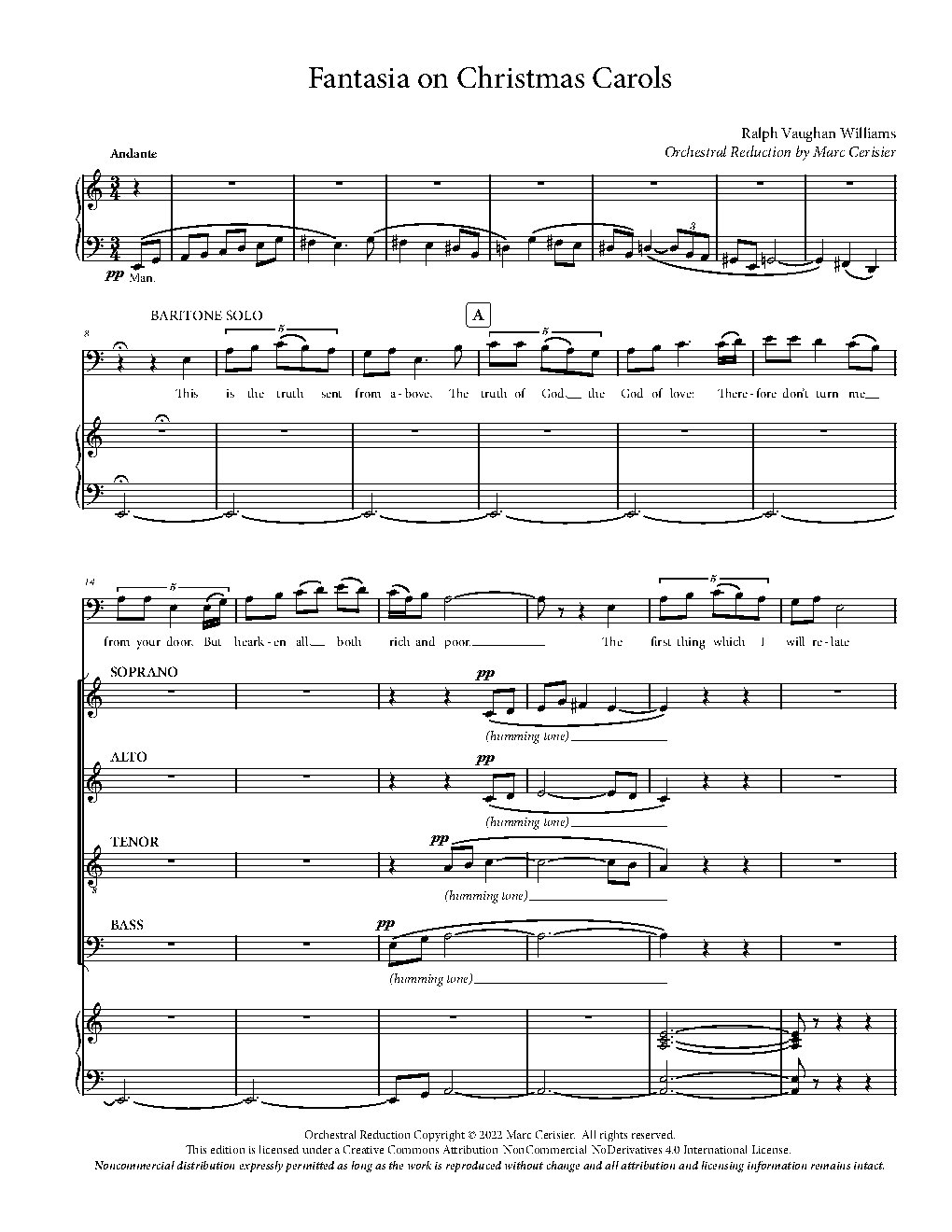 Fantasia on Christmas Carols