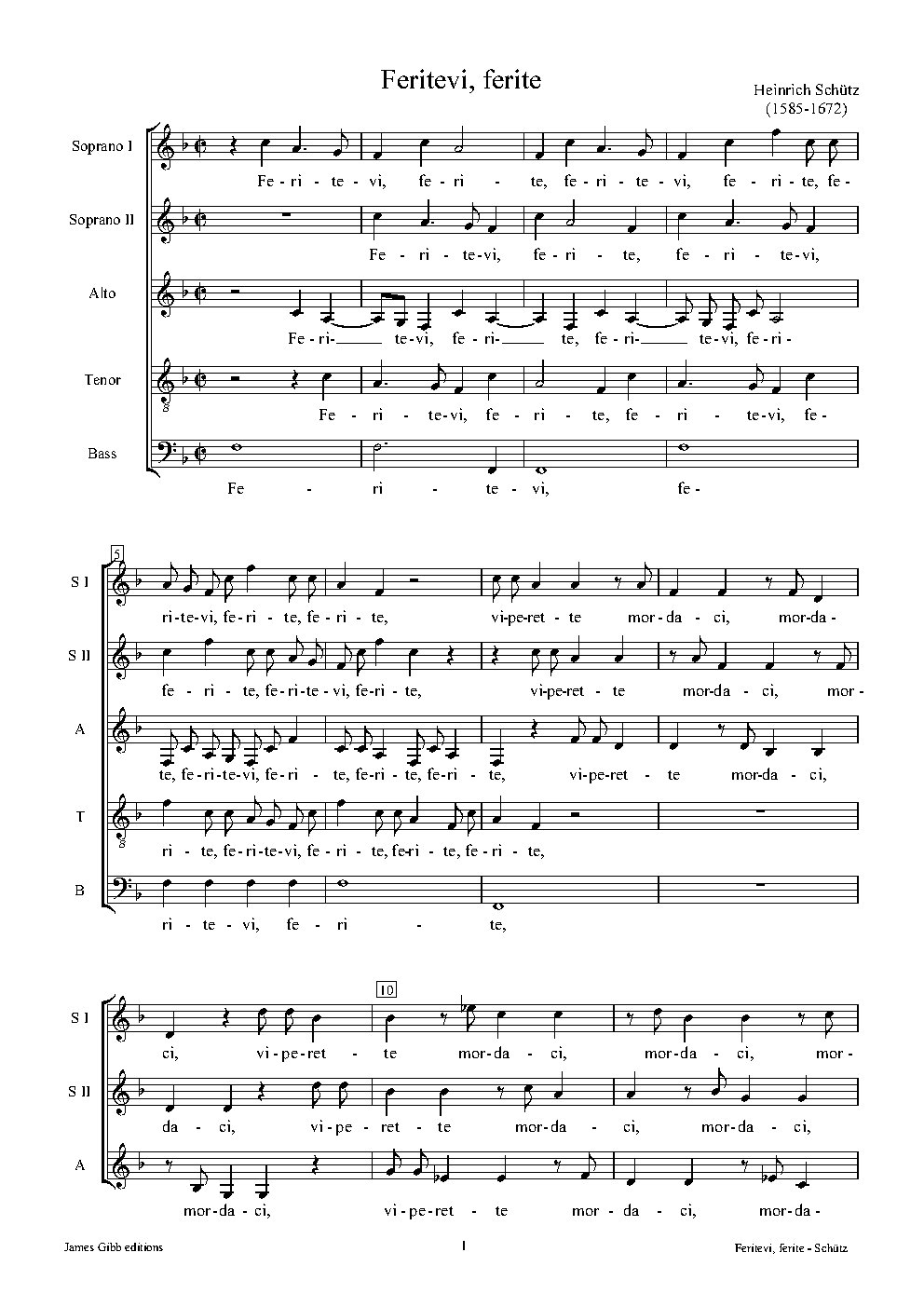 Feritevi, ferite - Choir Script PDF Thumbnail