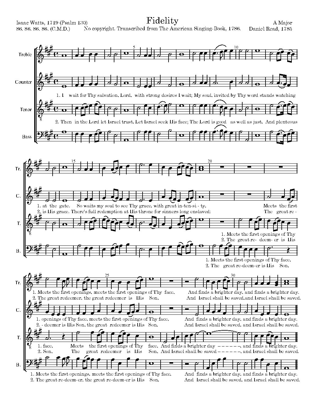 Fidelity - Choir Script PDF Thumbnail