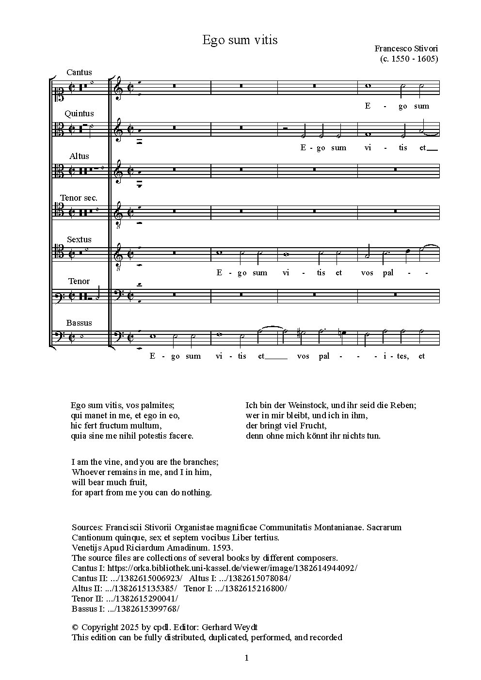 Ego sum vitis
