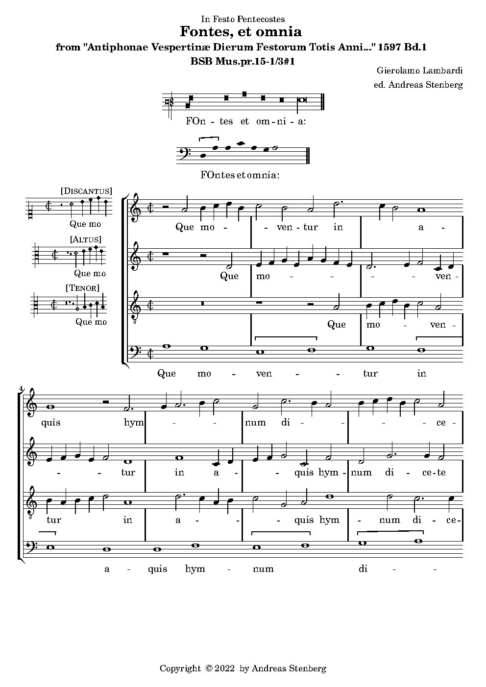 Fontes et omnia