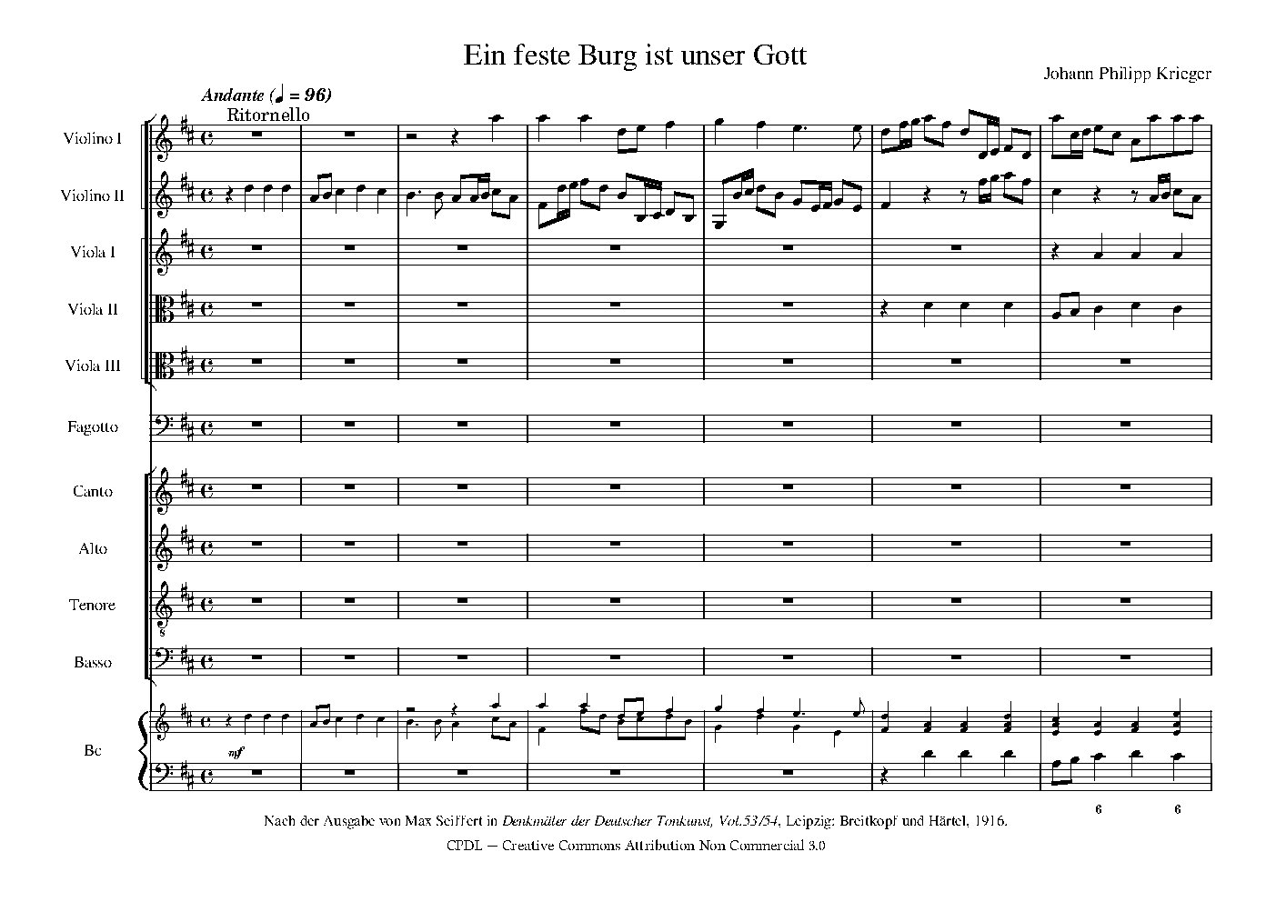 Ein feste Burg ist unser Gott