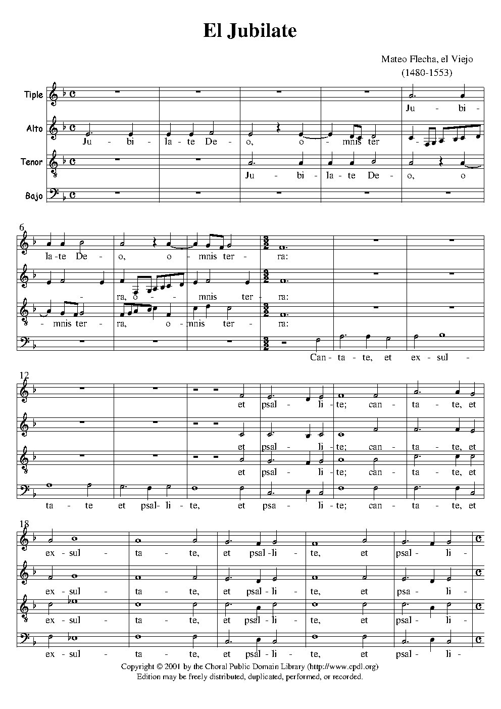 El Jubilate
