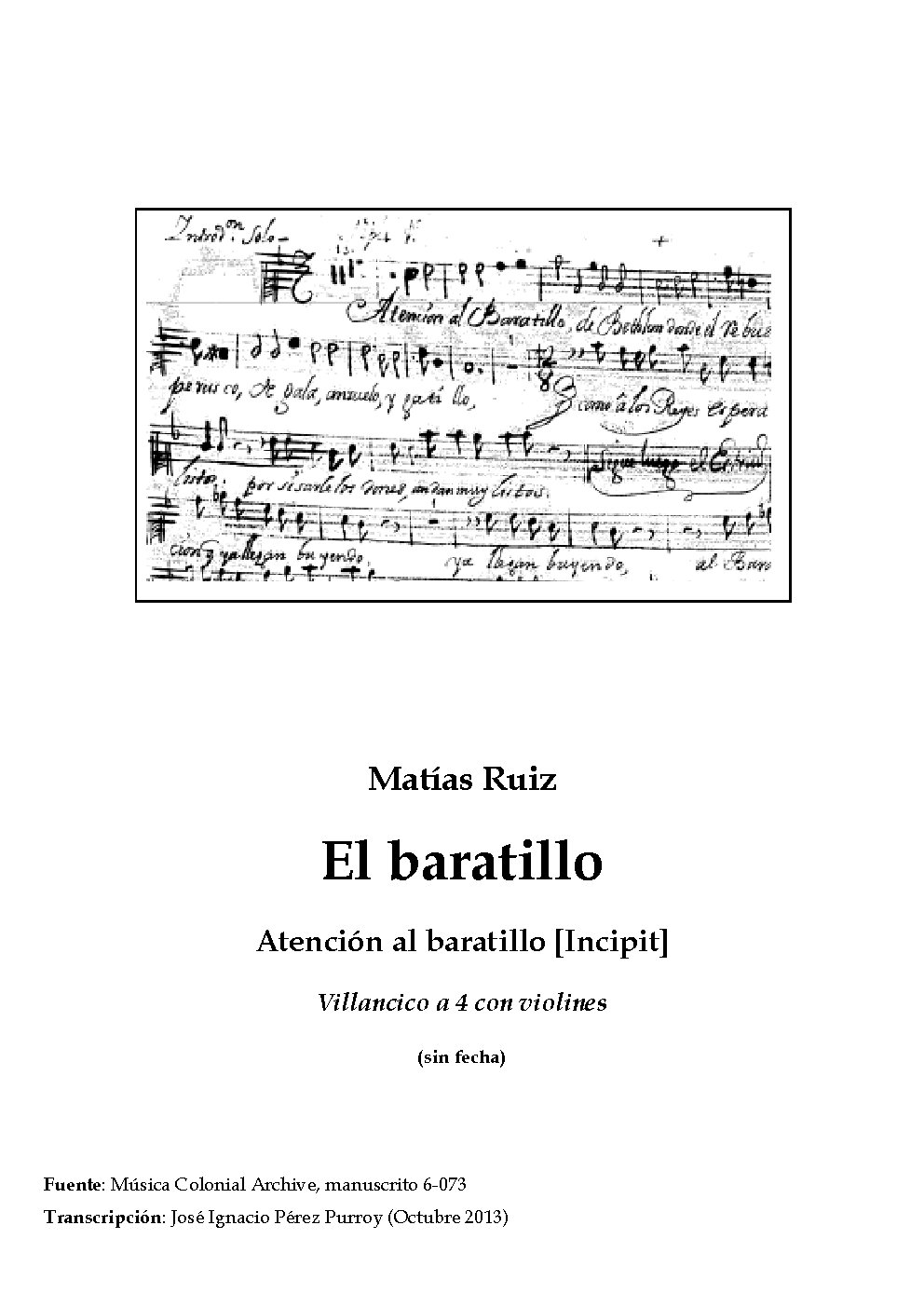 El baratillo
