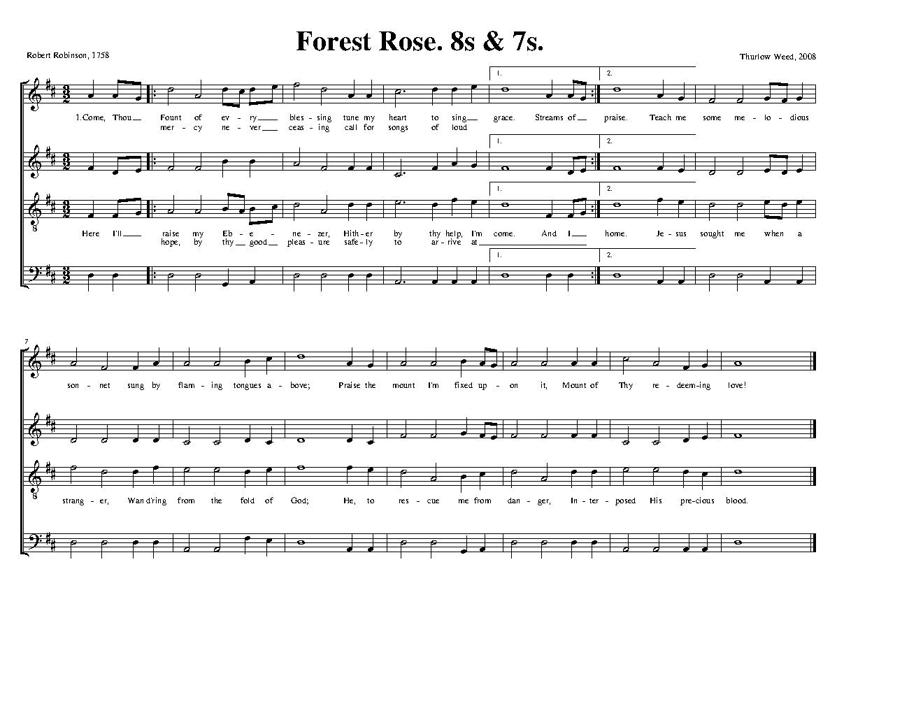 Forest Rose OV