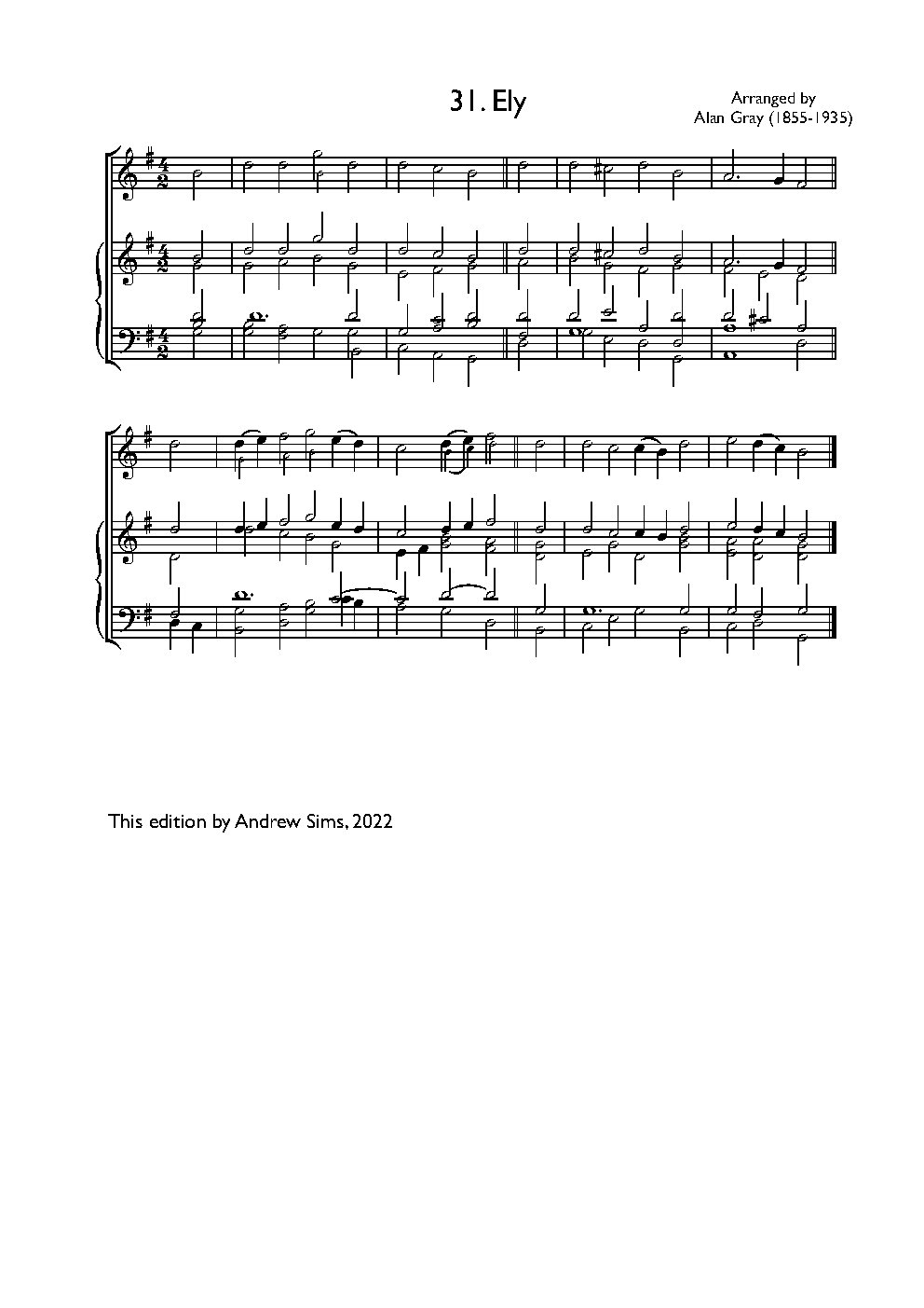 Ely - Choir Script PDF Thumbnail