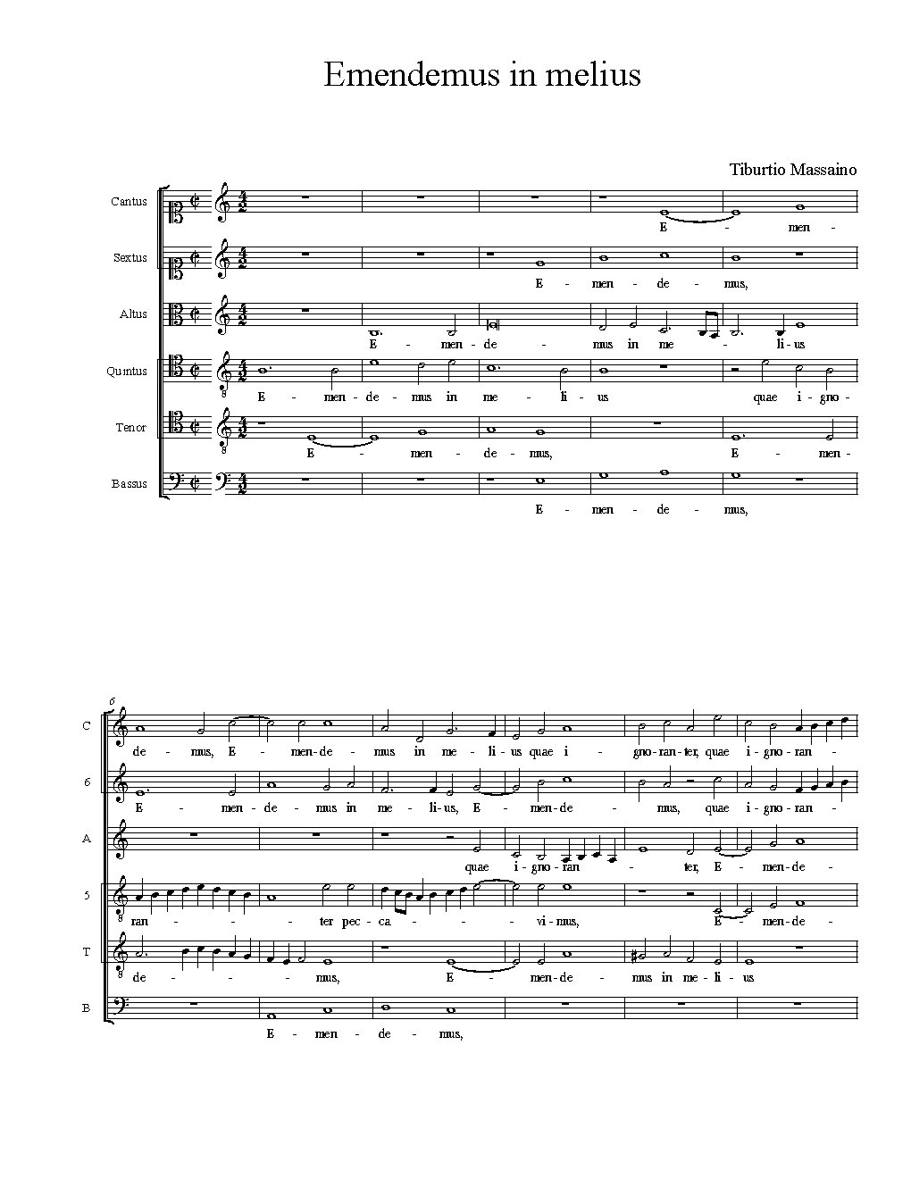 Emendemus in melius - Choir Script PDF Thumbnail