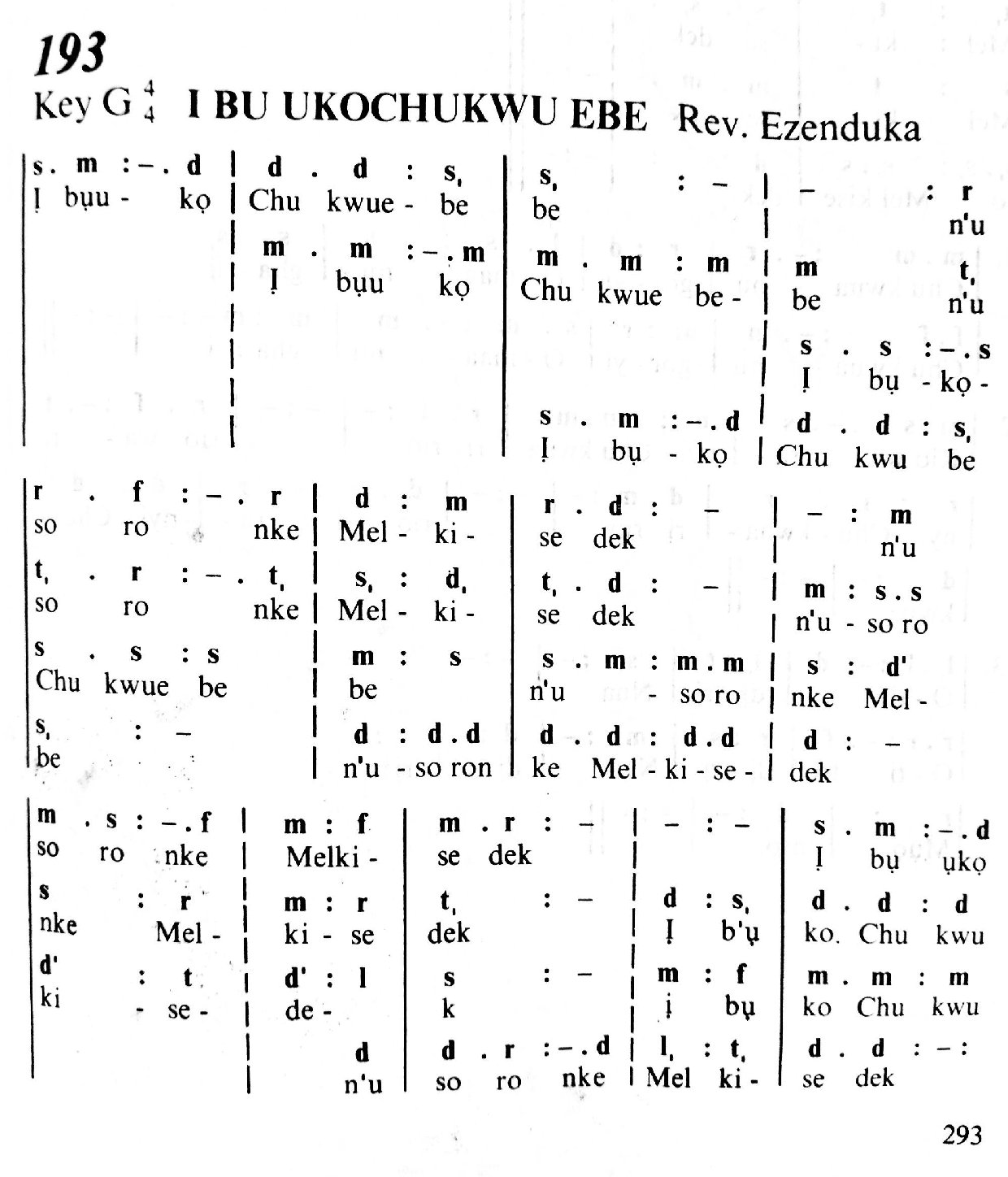 (Ordination) Ibu Ukochukwu Ebebe - Ezenduka