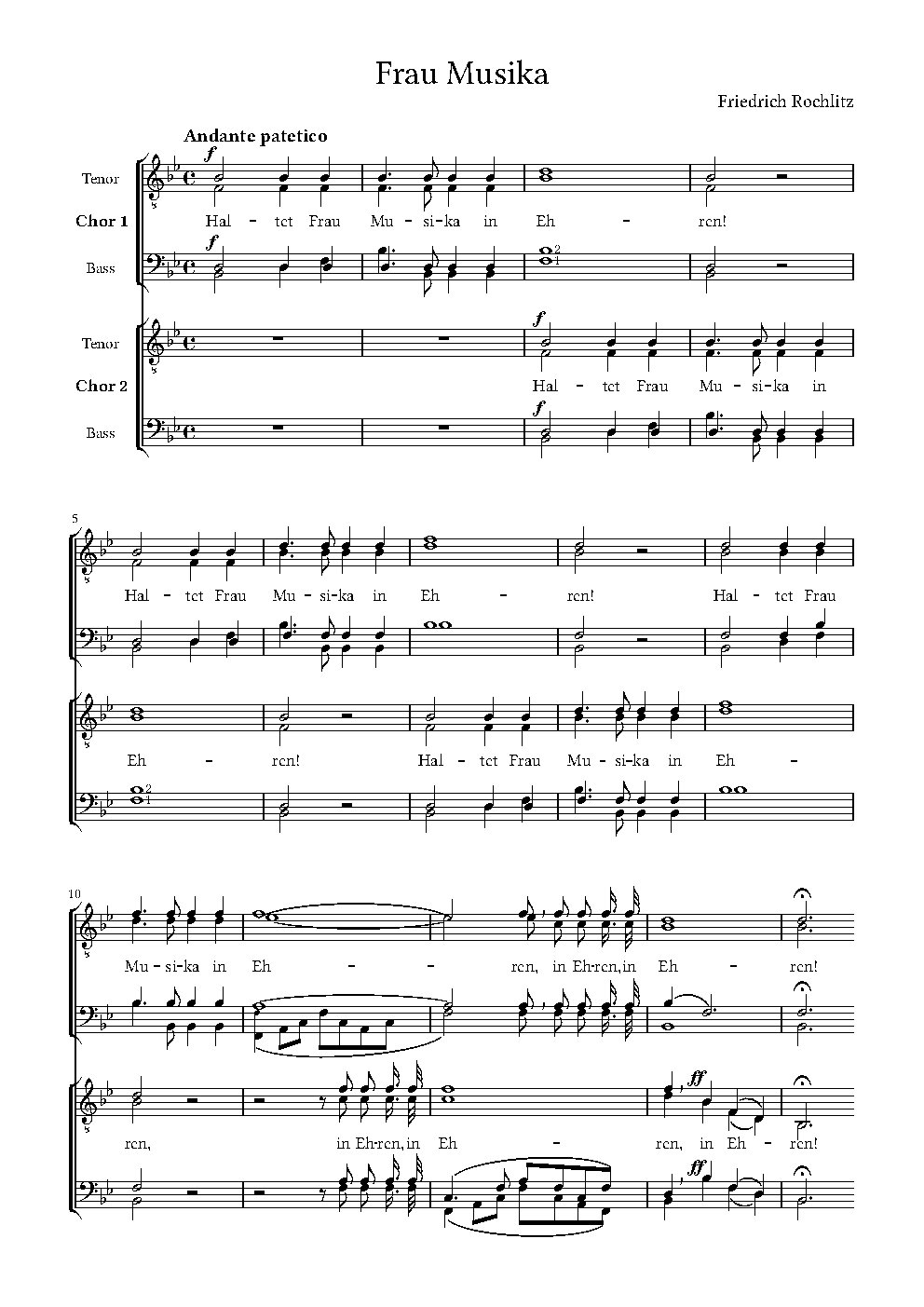 Frau Musika