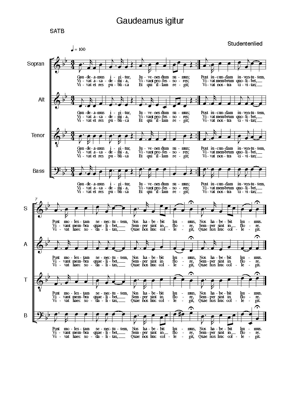 Gaudeamus igitur