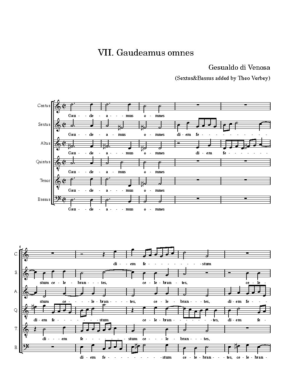 Gaudeamus omnes
