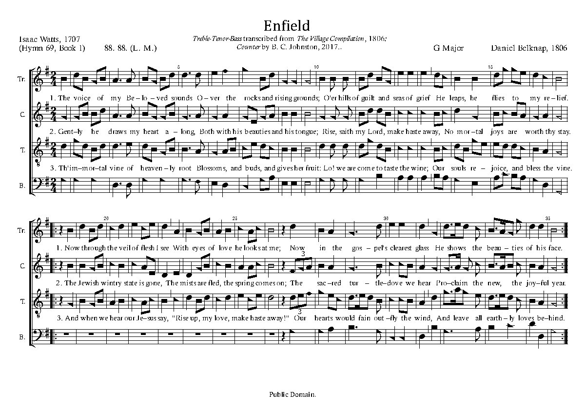 Enfield - Choir Script PDF Thumbnail