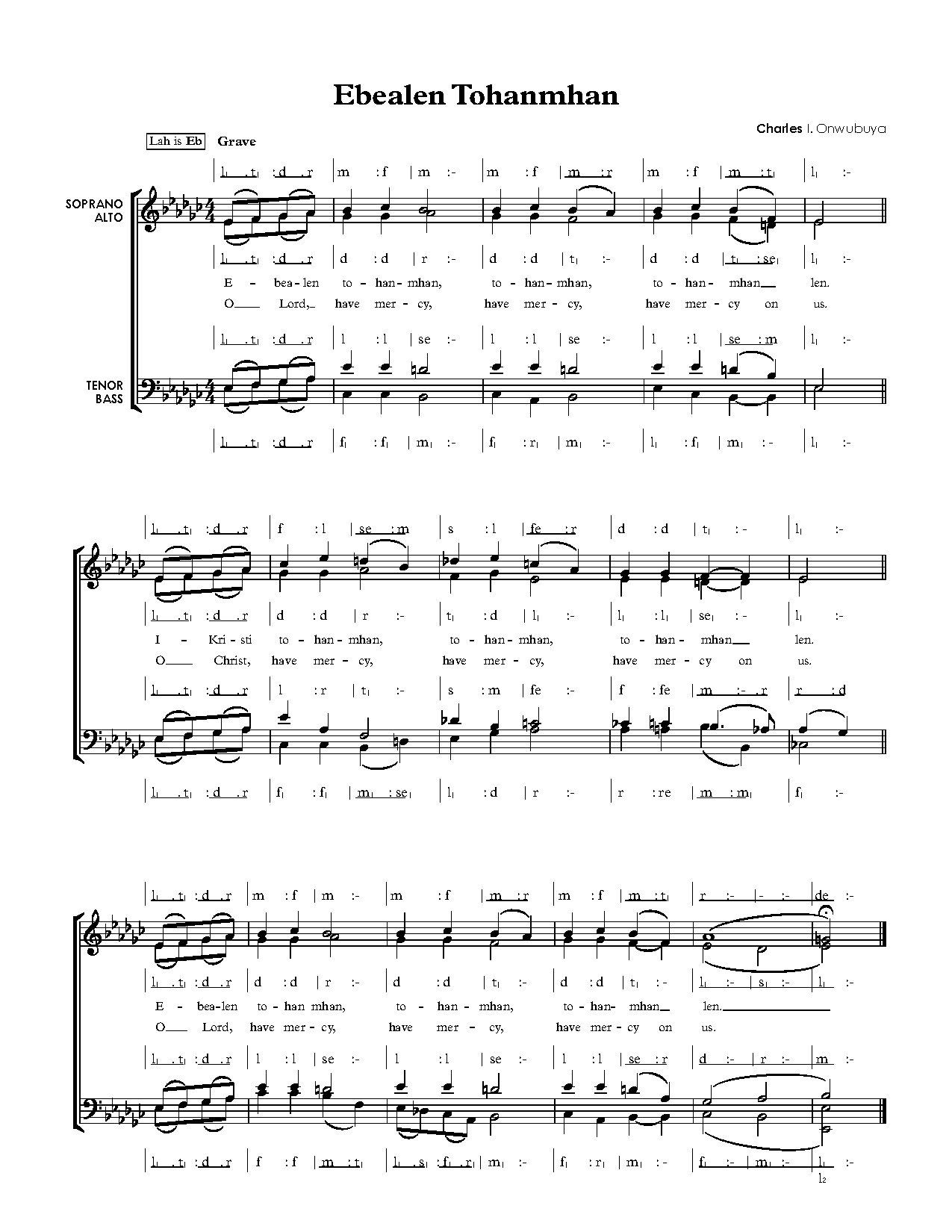 1562175908ebealen-tohanmhan-score - Download Choir Script PDF