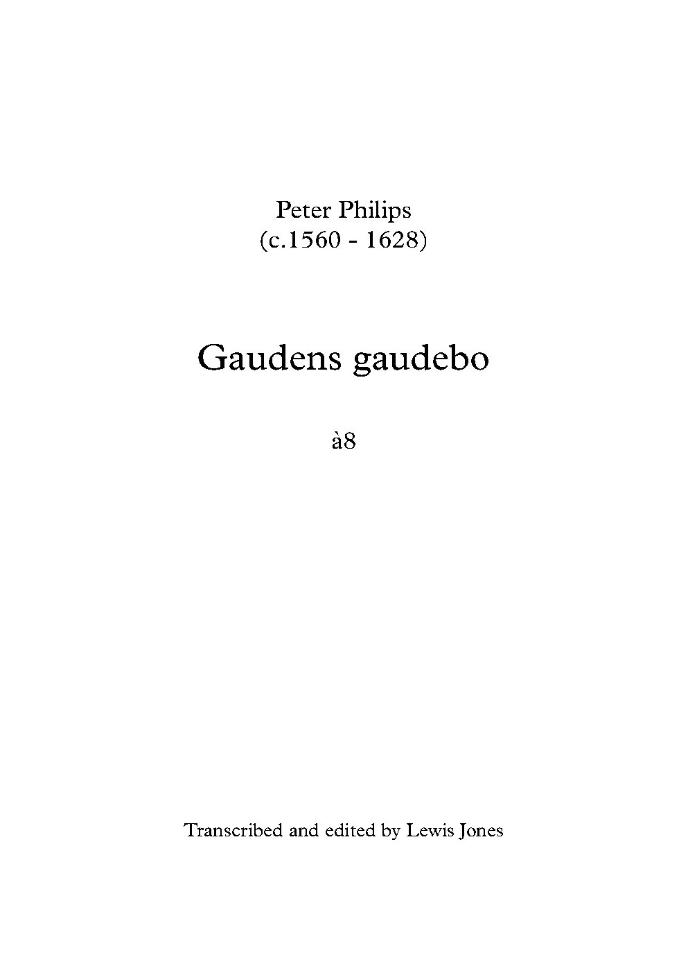 Gaudens gaudebo a 8