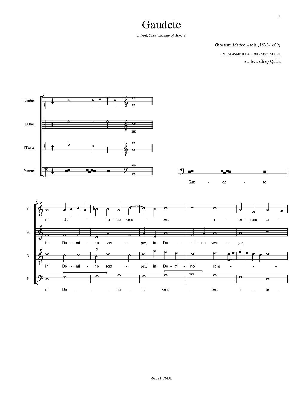 Gaudete