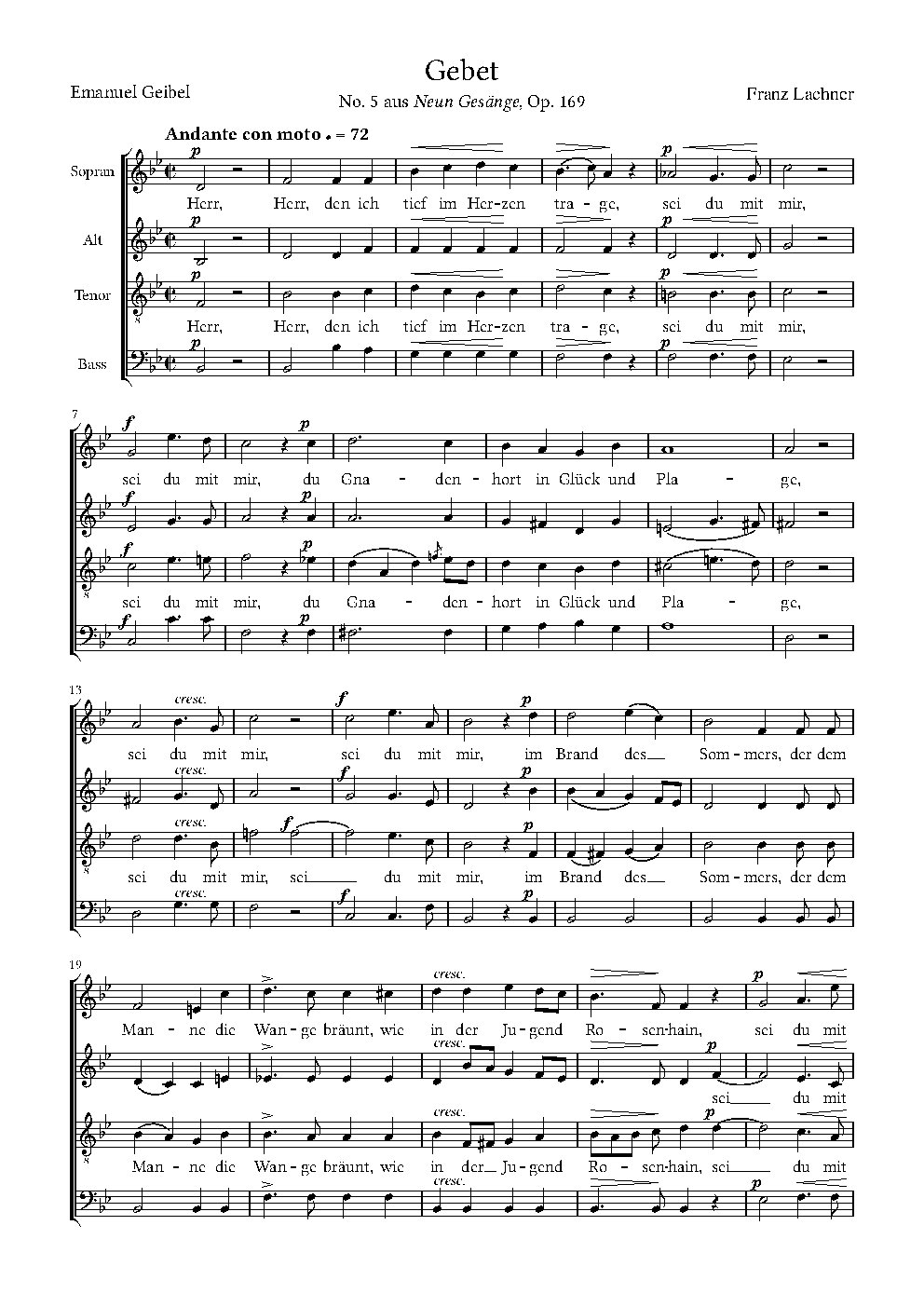 Gebet, Op. 169, No. 5