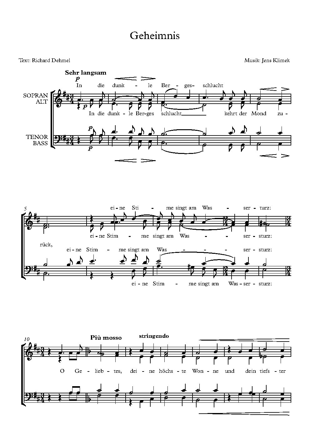 Geheimnis