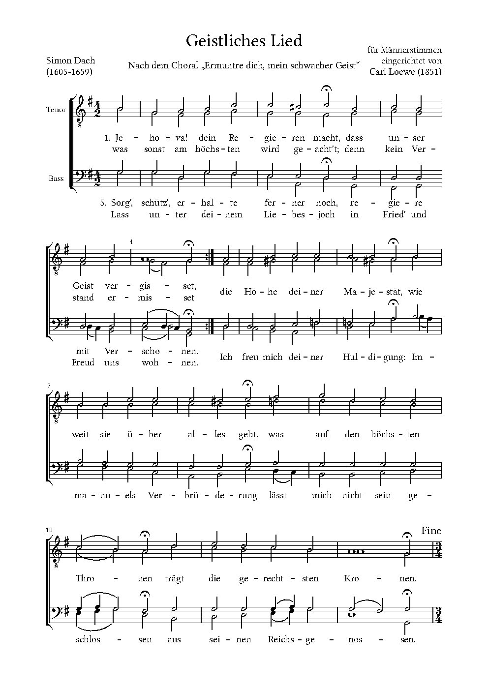 Geistliches Lied