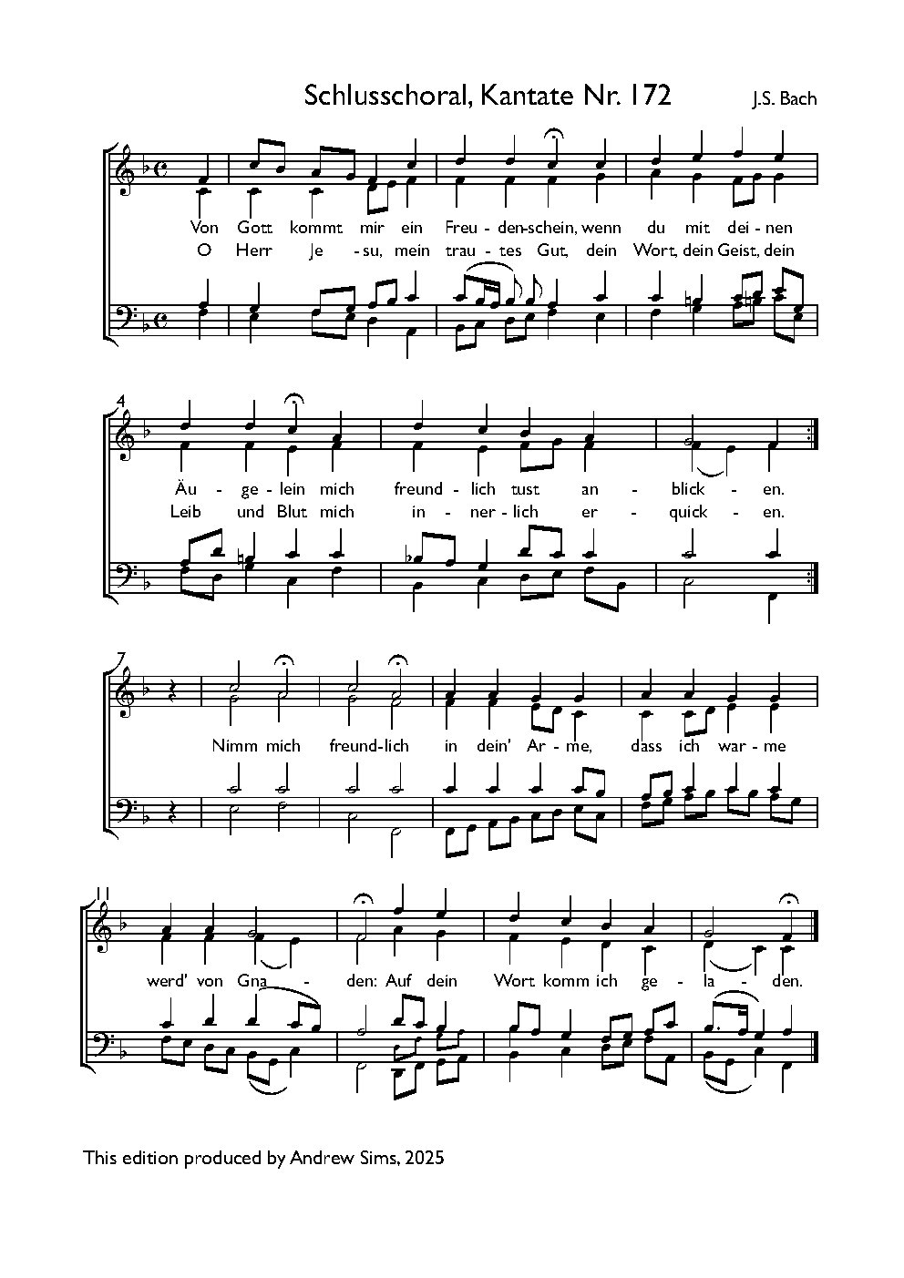 Erschallet, ihr Lieder