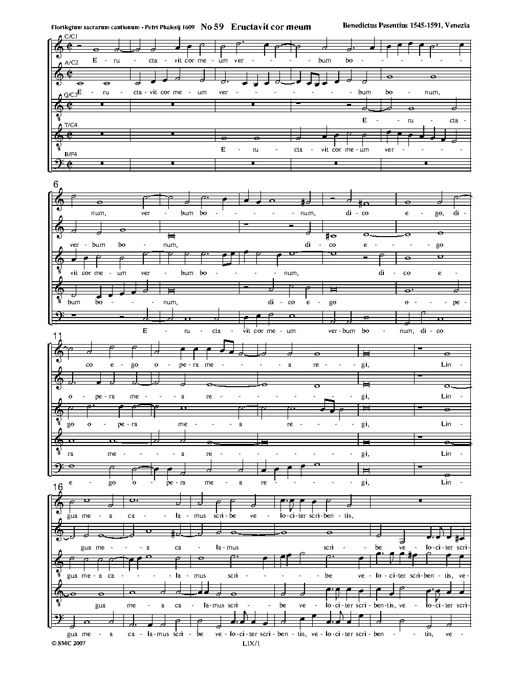 Eructavit cor meum - Choir Script PDF Thumbnail