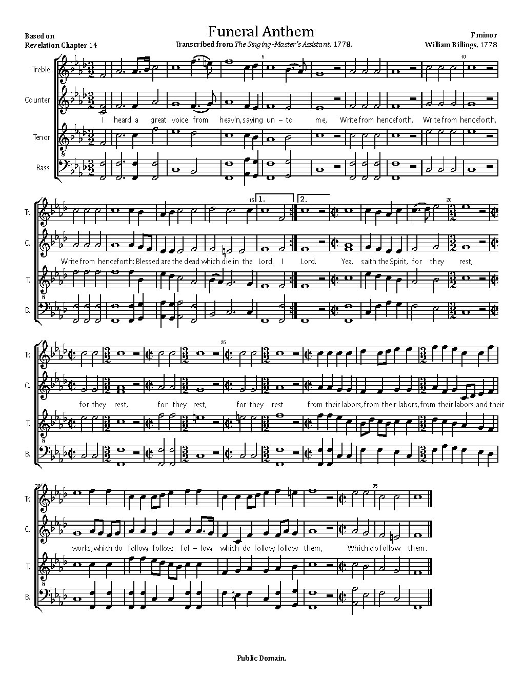 Funeral Anthem