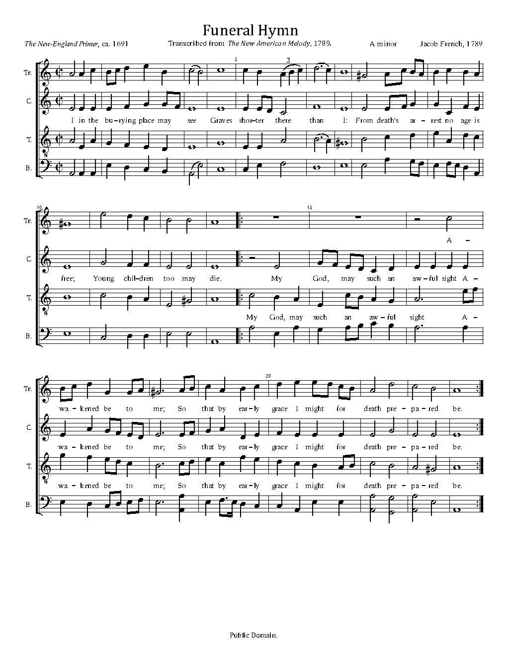 Funeral Hymn