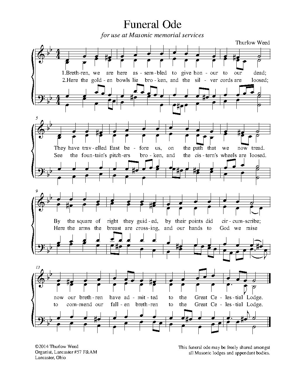 Funeral Ode