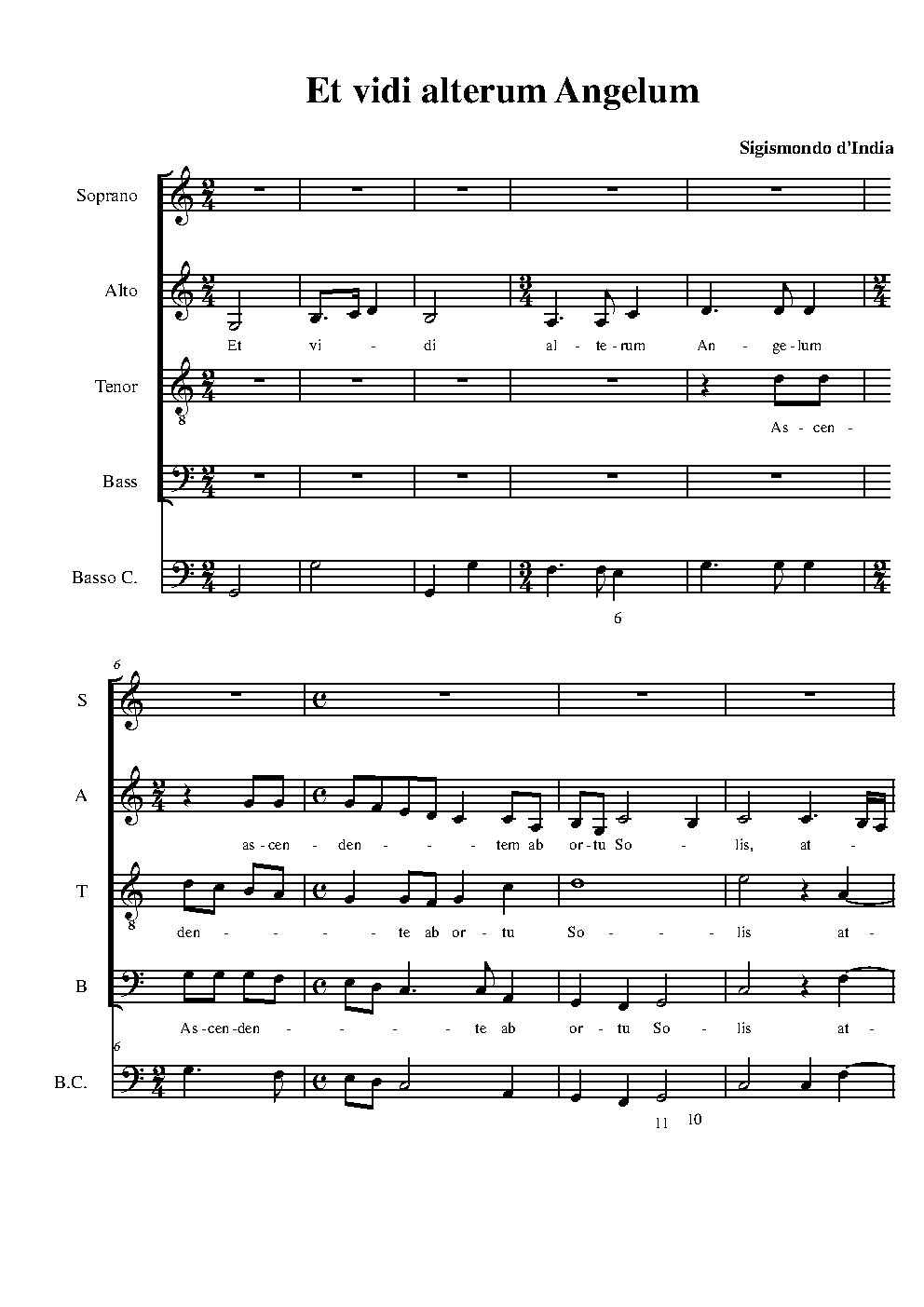 Et vidi alterum Angelum - Choir Script PDF Thumbnail