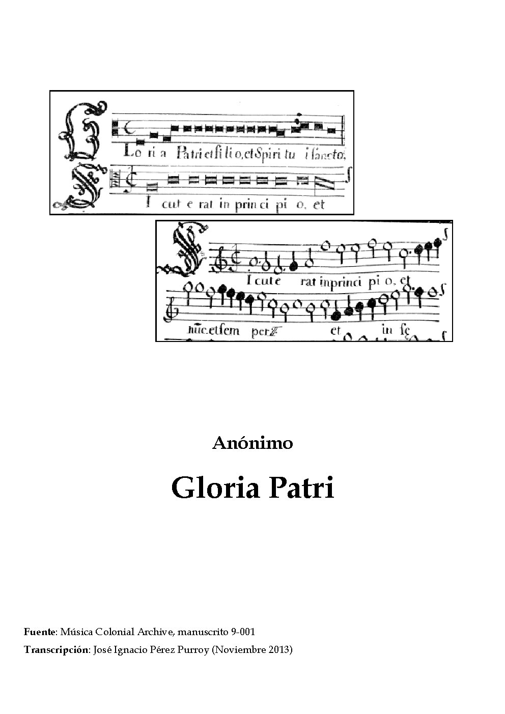 Gloria Patri