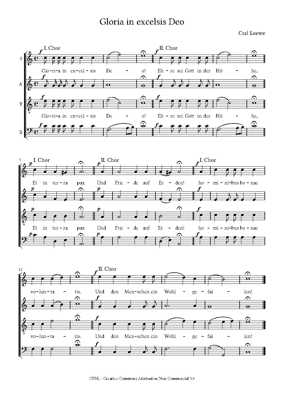 Gloria in excelsis Deo